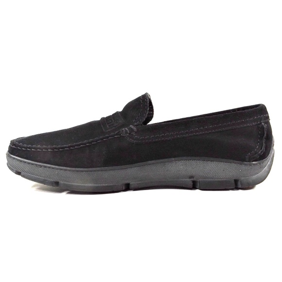 Baldinini??Men\'s Black Suede Winter Loafers 41.5 main image 4